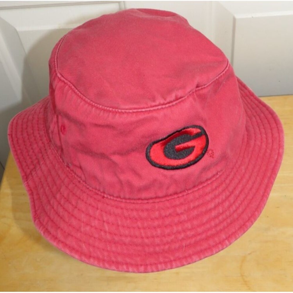 Vintage UGA Bucket Hat University of Georgia Bulldogs L/XL American Needle